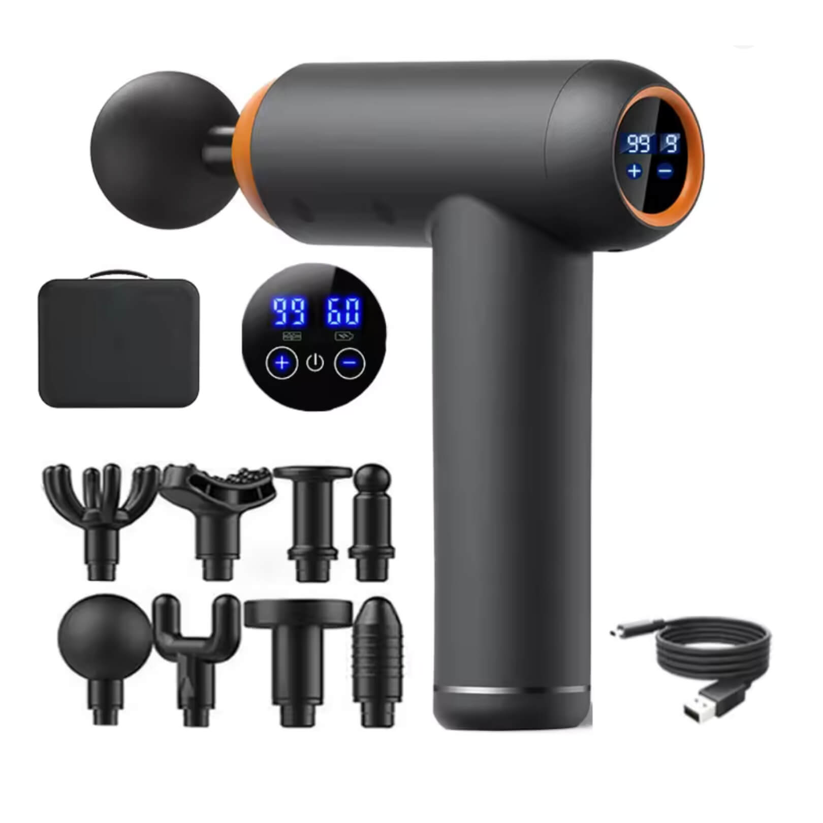 Pistolet de Massage Intelligent Hit Fascia Gun – Électrique, Haute Performance