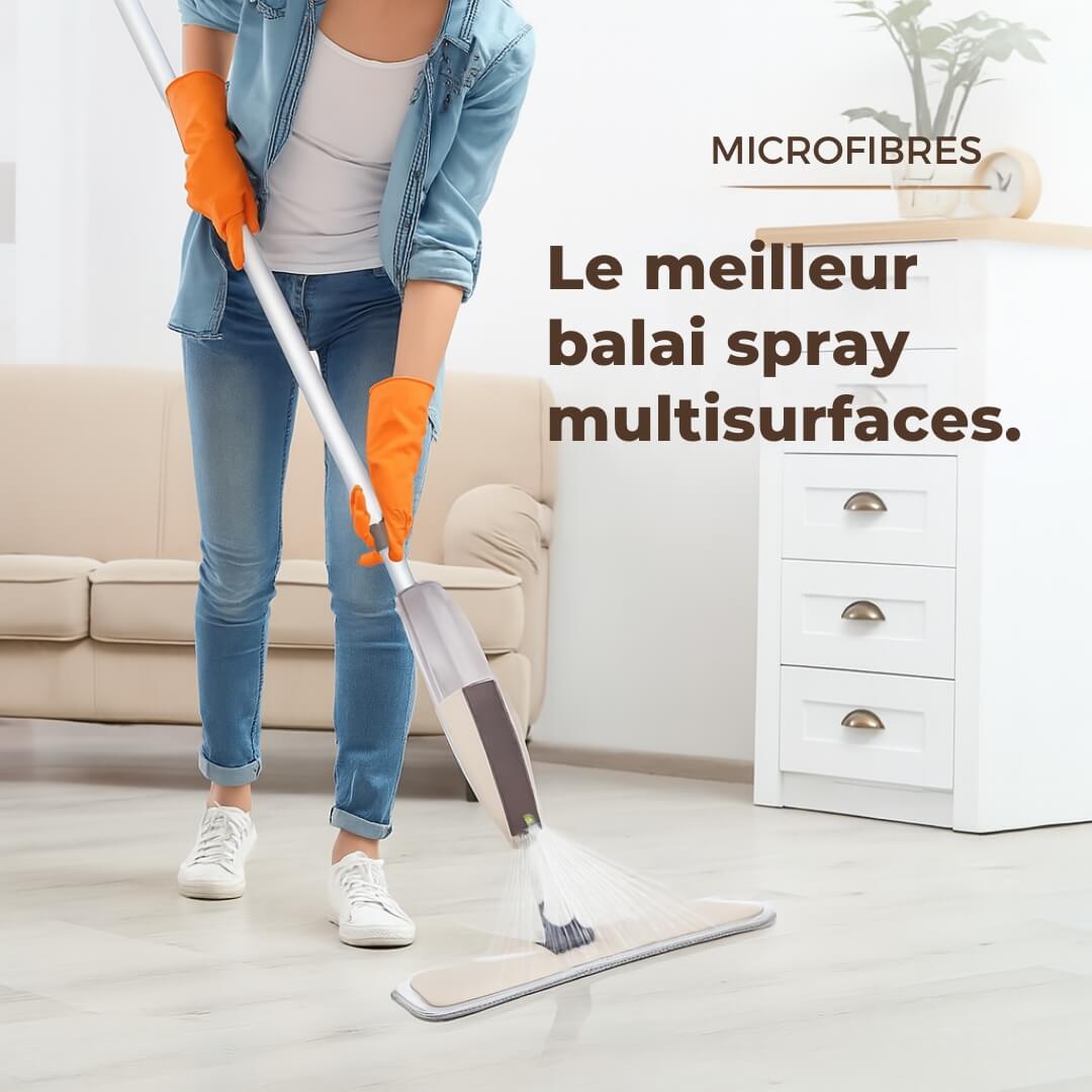 Le Balai Spray multisurfaces - Dites adieu à la saleté !