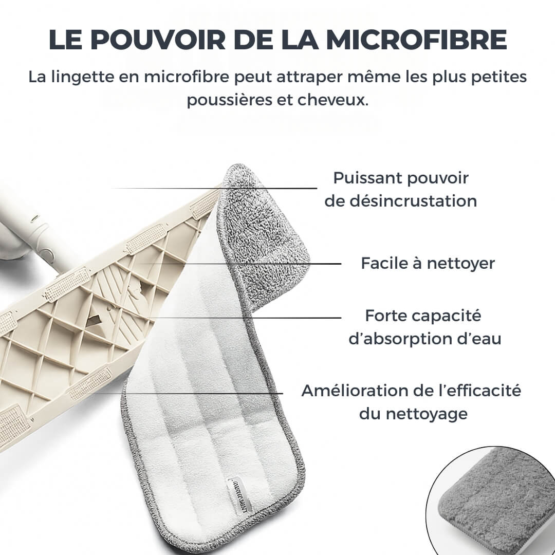 Le Balai Spray multisurfaces - Dites adieu à la saleté !