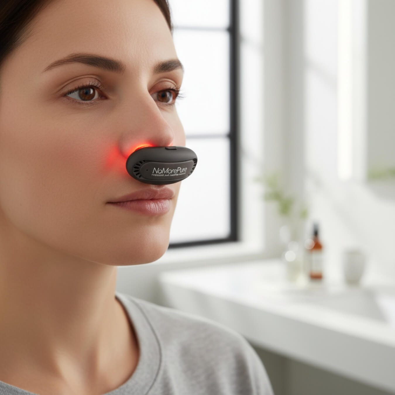 NoMore PureAir - Soulagement rapide du rhume, sinusite, allergies et congestions nasales