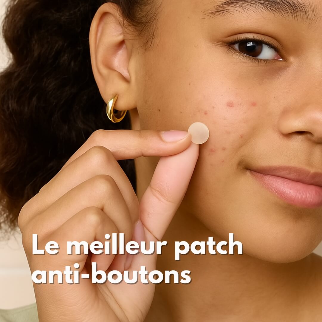Patchs anti-boutons invisibles  – 144 patchs anti-acné professionnels