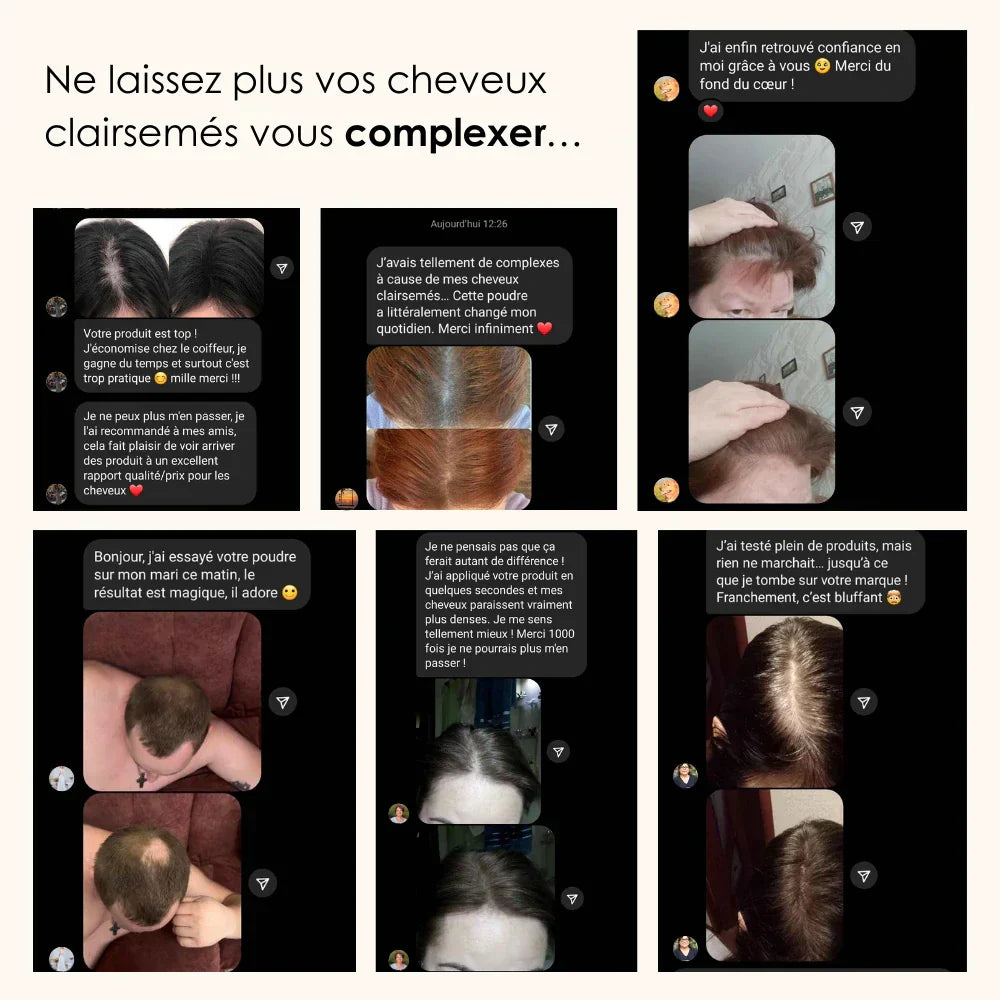 Poudre capillaire - Homme - Femme