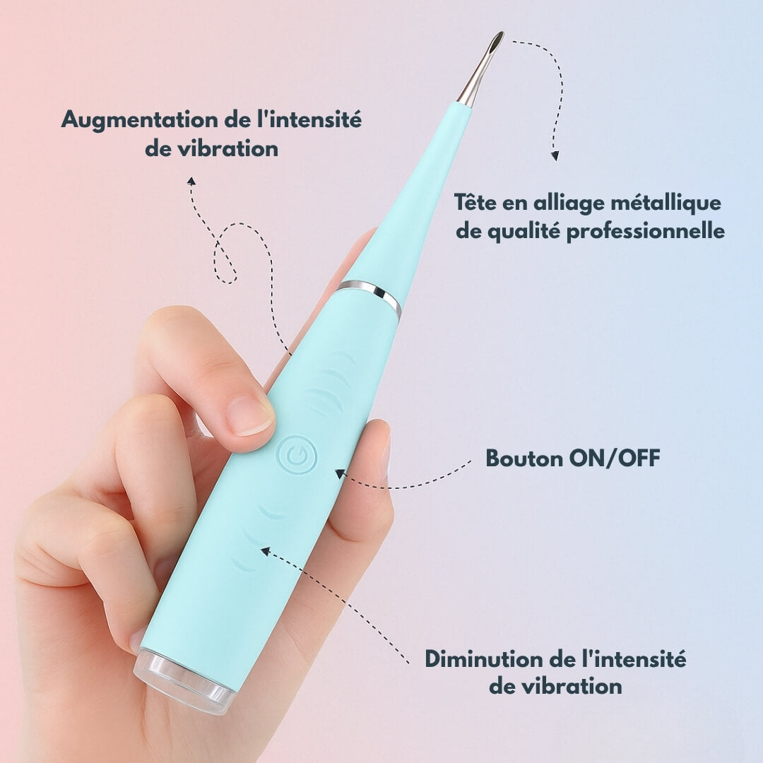 Dentifresh Clean Pro : Le détartreur éléctrique waterproof