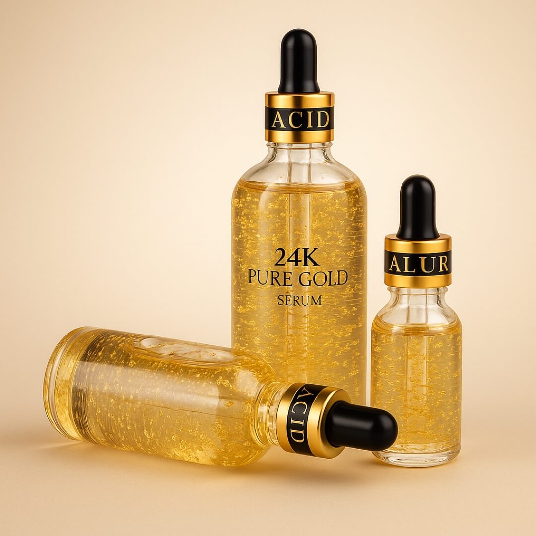 Sérum à l'acide hyaluronique 24K : 4 en 1